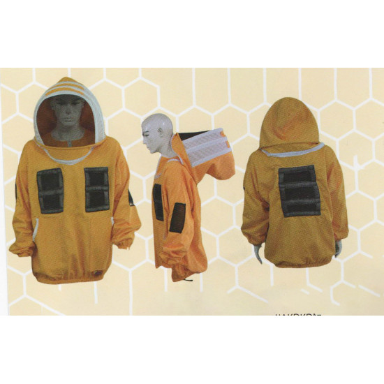 Astronaut jacket mask with vertical zipper Ventilated